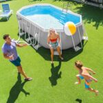 Piscine Prism Frame ovale 5,03 x 2,74 x 1,22 m