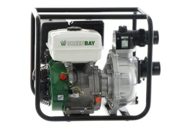 Motopompe thermique Greenbay GB-HPWP 80 – Hauteur d’élévation importante – avec raccords de 80 mm