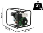 Motopompe thermique Greenbay GB-WP 50 – avec raccords de 50 mm