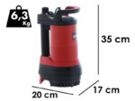 Pompe immergée pour citerne Einhell GE-PP 5555 RB-A – Corps en plastique – 5500l/h